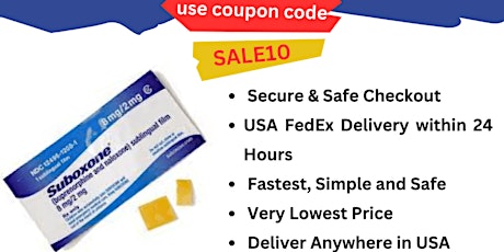 Order  Suboxone Online Best deals on medicine subscriptions