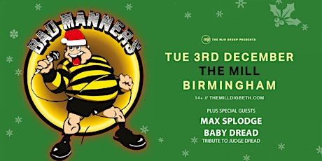 Bad Manners, Christmas Tour 2019! (The Mill, Birmingham) primary image