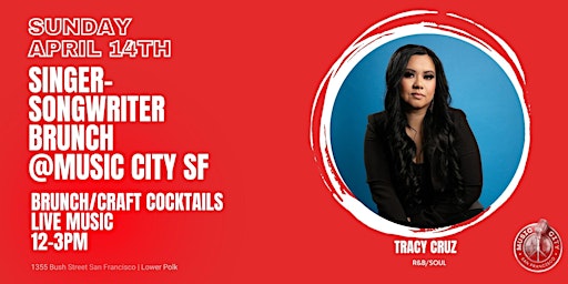 Imagen principal de Singer-Songwriter Brunch with Tracy Cruz