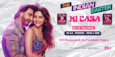 Imagem principal do evento THE INDIAN EASTER - MID SEM PARTY