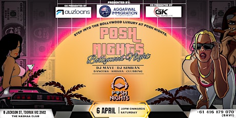 Posh Nights Bollywood Night