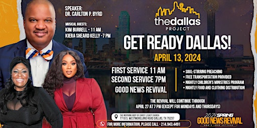 The Dallas Project & Good News Revival primary image