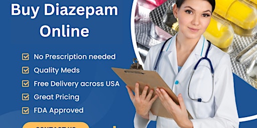 Imagem principal do evento Buy diazepam without prescription Online At Your doorsteps