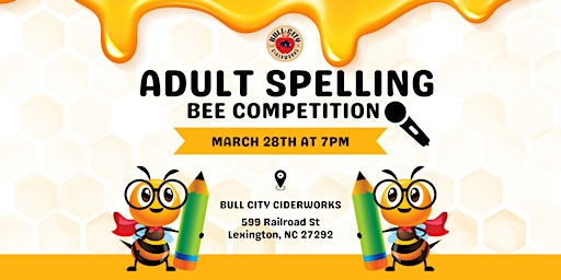 Primaire afbeelding van Adult Spelling Bee - BCC Lexington