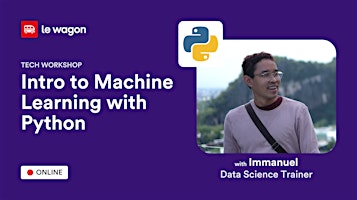 Hauptbild für Intro to Machine Learning with Python