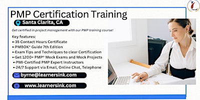 PMP Exam Prep Certification Training Courses in Santa Clarita, CA primary image