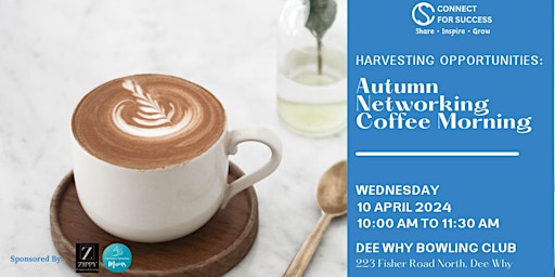 Hauptbild für Harvesting Opportunities: Autumn Networking Coffee Morning