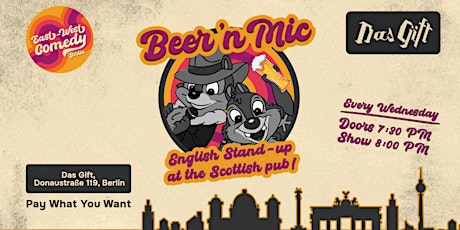 Beer 'n Mic: English stand-up at the Scottish pub! 17.04.24