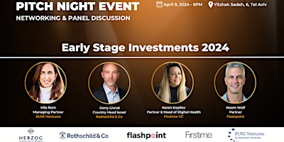 Pitch Night Event - Early Stage Investments 2024 primary image