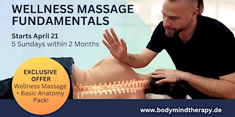 Wellness Massage Training + Anatomy  in Berlin