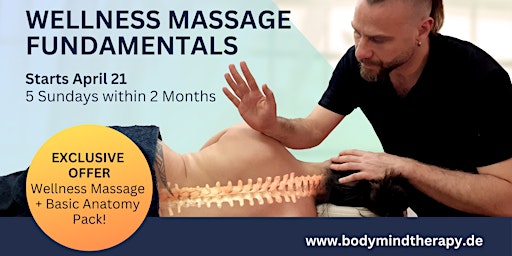 Wellness Massage Training + Anatomy  in Berlin  primärbild