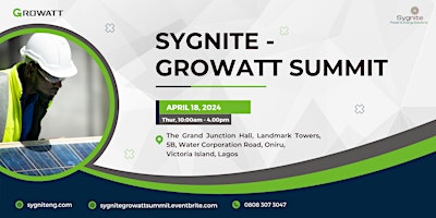 Imagen principal de The Sygnite-Growatt Renewable Energy Summit