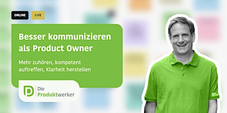 Besser kommunizieren als Product Owner - interaktives LiveEvent