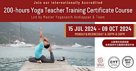 200-hours Yoga Teacher Training Certificate Course