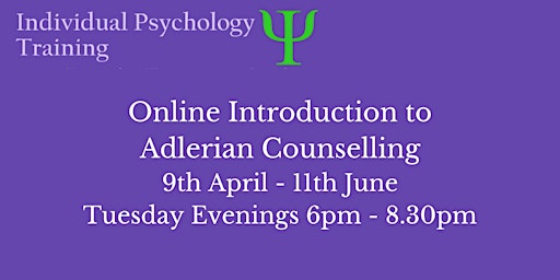 Imagen principal de Introduction to Adlerian Counselling Course - Fully Online