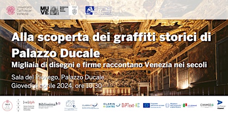 Hauptbild für Alla scoperta dei graffiti storici di Palazzo Ducale