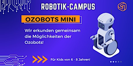 Primaire afbeelding van FabLabKids: RobotikCampus - Ozobots MINI