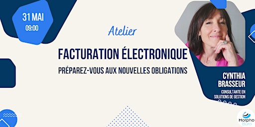 Immagine principale di Facturation électronique par Cynthia Brasseur 