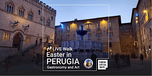 Live Walk Easter in Perugia - Gastronomy and Art primary image