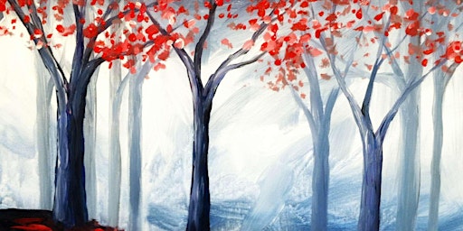 Immagine principale di Crimson Pathway - Paint and Sip by Classpop!™ 