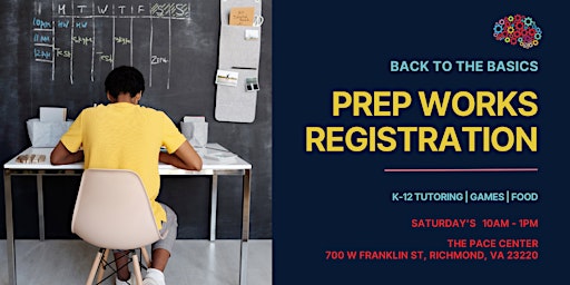 Image principale de Prep Works Student Registration