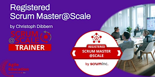 Imagem principal de Registered Scrum Master@Scale