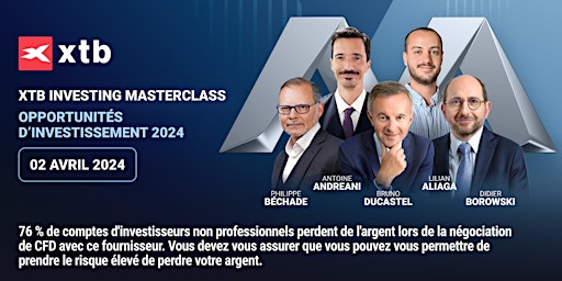 Primaire afbeelding van XTB INVESTING MASTERCLASS 2024