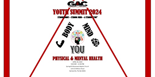 Youth Summit 2024: Strong Body, Strong Mind, a Strong You primary image