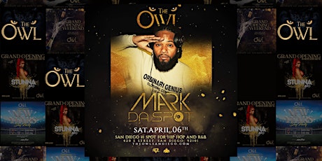 Saturdays at the Owl with DJ Mark Da Spot