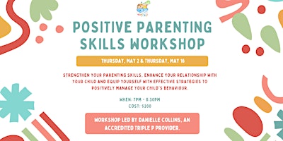 Positive Parenting Skills Workshop | Therapy House primary image
