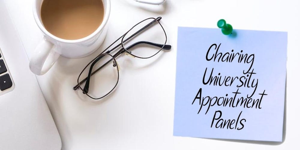 Chairing University Appointment Panels Bls Tickets Wed 9