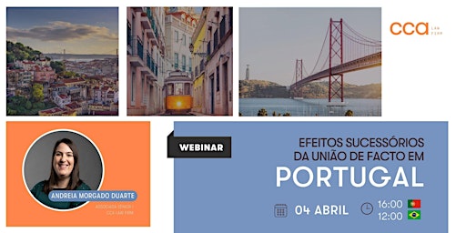 Imagem principal do evento Webinar "Efeitos Sucessórios da União de Facto em Portugal"