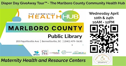 Diaper Day GiveAway Tour™️~ The Marlboro County Community Health Hub