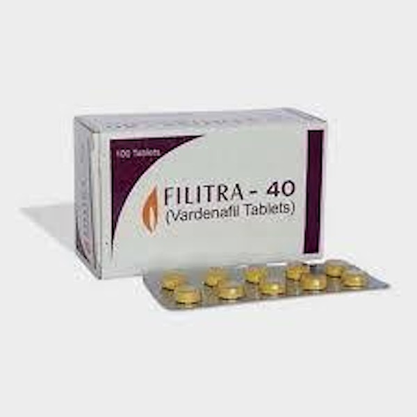 Filitra 40mg safe medication to treat ED