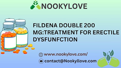 Fildena Double 200 MG:Treatment for Erectile Dysfunfction