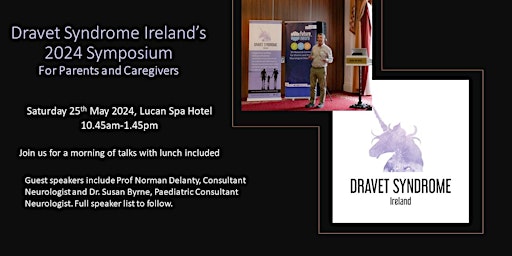 Imagem principal do evento Dravet Syndrome Ireland's 2024 Symposium for Parents and Caregivers