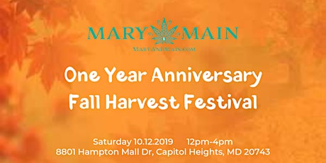 One Year Anniversary Fall Harvest Festival