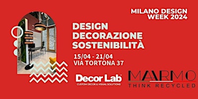 Immagine principale di MAARMO  ALLA MILANO DESIGN WEEK 2024 