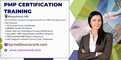 Hauptbild für PMP Exam Preparation Training Classroom Course in Albuquerque, NM