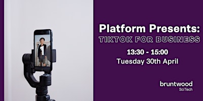 Primaire afbeelding van Platform Presents: TikTok for Business