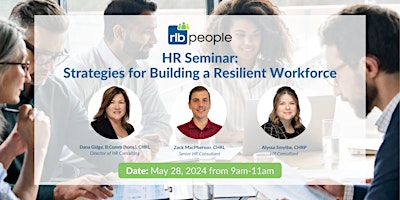 HR Seminar: Strategies for Building a Resilient Workforce  primärbild