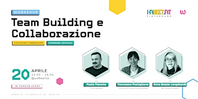 Team Building e Collaborazione. Costruire connessioni, superare ostacoli. primary image