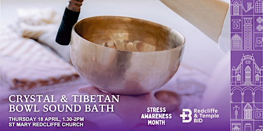 Free Lunchtime Crystal & Tibetan Bowls Sound  Bath Session primary image