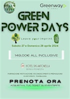 Image principale de Green Power Day - Green Tribe 27/28 Aprile