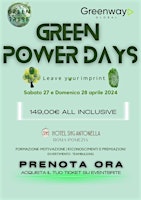 Primaire afbeelding van Green Power Day - Green Tribe 27/28 Aprile