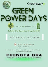 Green Power Day - Green Tribe 27/28 Aprile