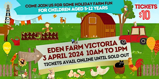 Primaire afbeelding van Eden Farm Fun Day 3 April 2024
