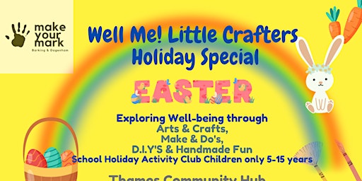 Primaire afbeelding van Well Me! Easter 24 Little Crafter's with Lunch