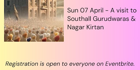 Sarbat at the Vaisakhi Nagar Kirtan Southall