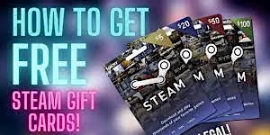 {{WORKING}} STEAM FREE GIFT CARD CODES GENERATOR NO SURVEY {DFKGK} primary image